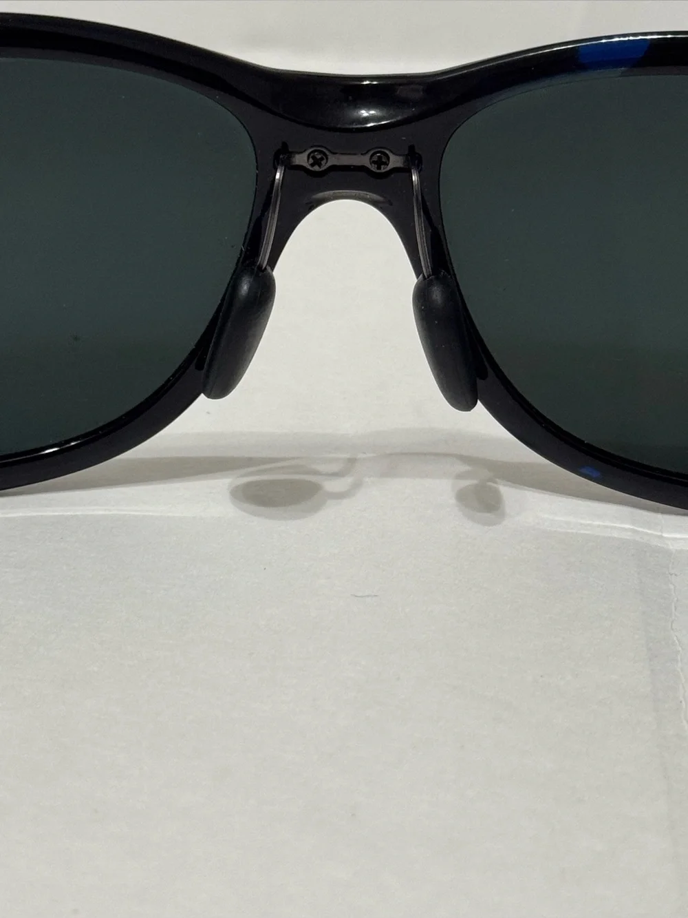 Maui Jim Road Trip MJ435-03J Polarized Sunglasses Black Blue 57-17-134